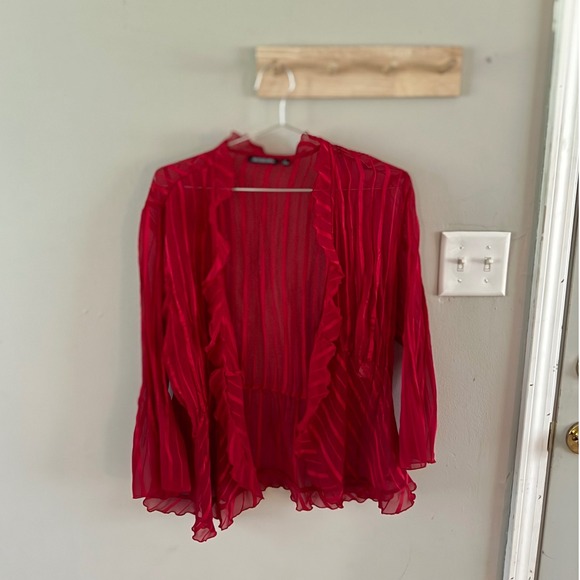 Tops - Vintage/Y2K Notations crinkle fairy style  top